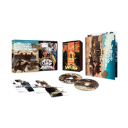 The Good The Bad The Weird limited edition 4K UHD and Blu-Ray set with slipcase and extras including artcards, poster, and collector's book