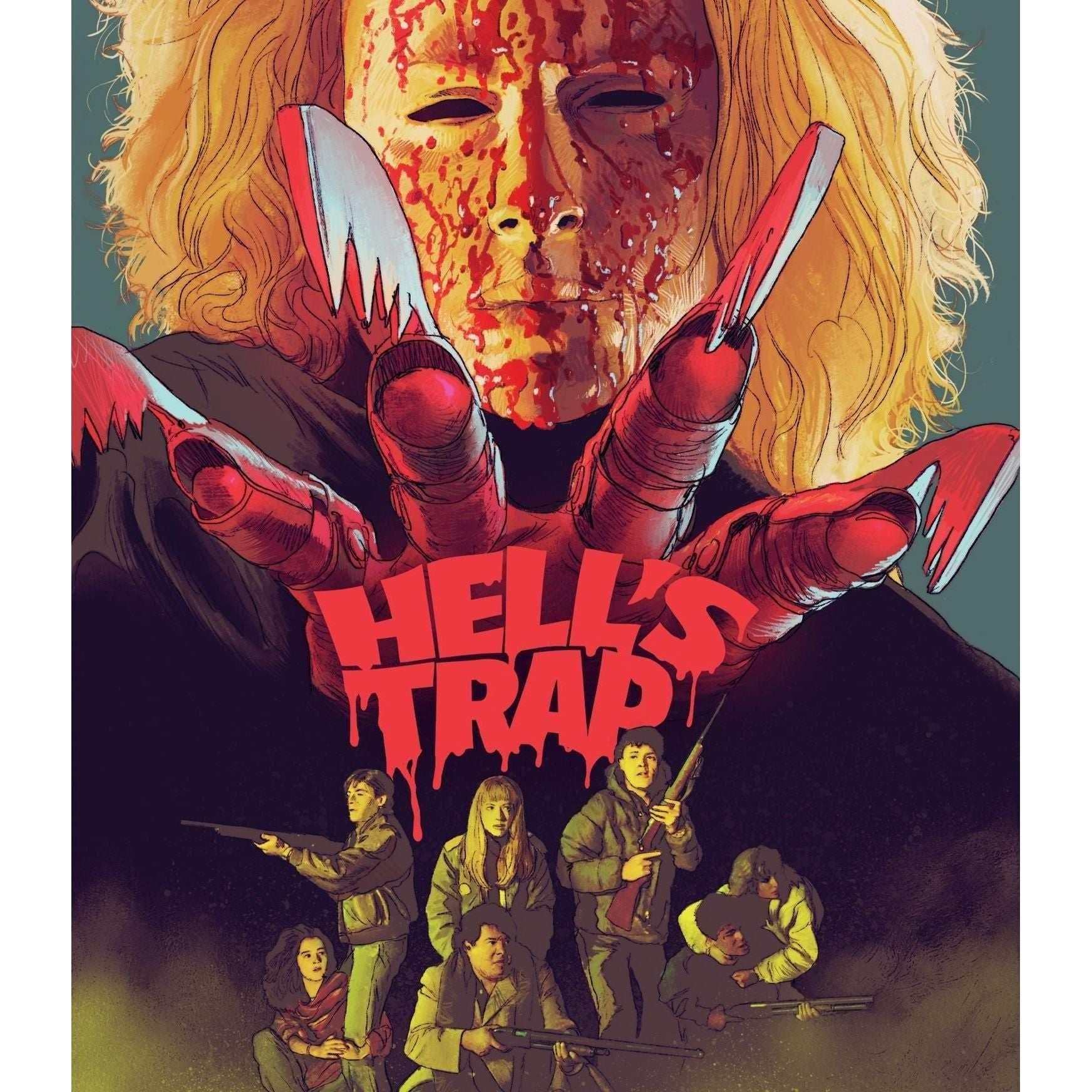 Vinegar Syndrome Hell's Trap Blu-Ray with Slipcover movie cover