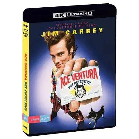 Ace Ventura Pet Detective 1994 Collector's Edition 4K UHD Blu-Ray with Jim Carrey and limited slipcover packaging