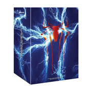 The Amazing Spider-Man 2 Manta Lab Steelbook with electric blue lightning design and red spider emblem