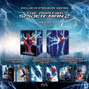 The Amazing Spider-Man 2 exclusive steelbook 4K UHD and Blu-Ray box set with lenticular covers and Spider-Man artwork