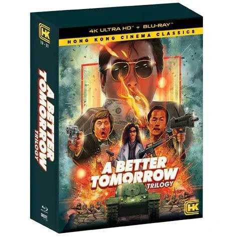 A Better Tomorrow Trilogy Pre-Order 4K UHD Blu-Ray Box Set