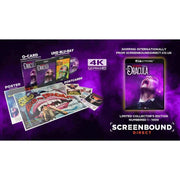 Limited edition 4K UHD release of "Blood For Dracula" with numbered slipcover, O-Card, poster, and postcards.