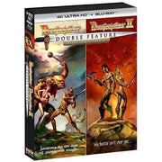 Deathstalker and Deathstalker II double feature 4K UHD and Blu-Ray collector's edition with limited edition slipcover showing heroic fantasy warriors.
