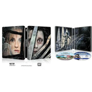 Edward Scissorhands 35th Anniversary Steelbook 4K UHD and Blu-Ray set with striking cover art and restored film quality
