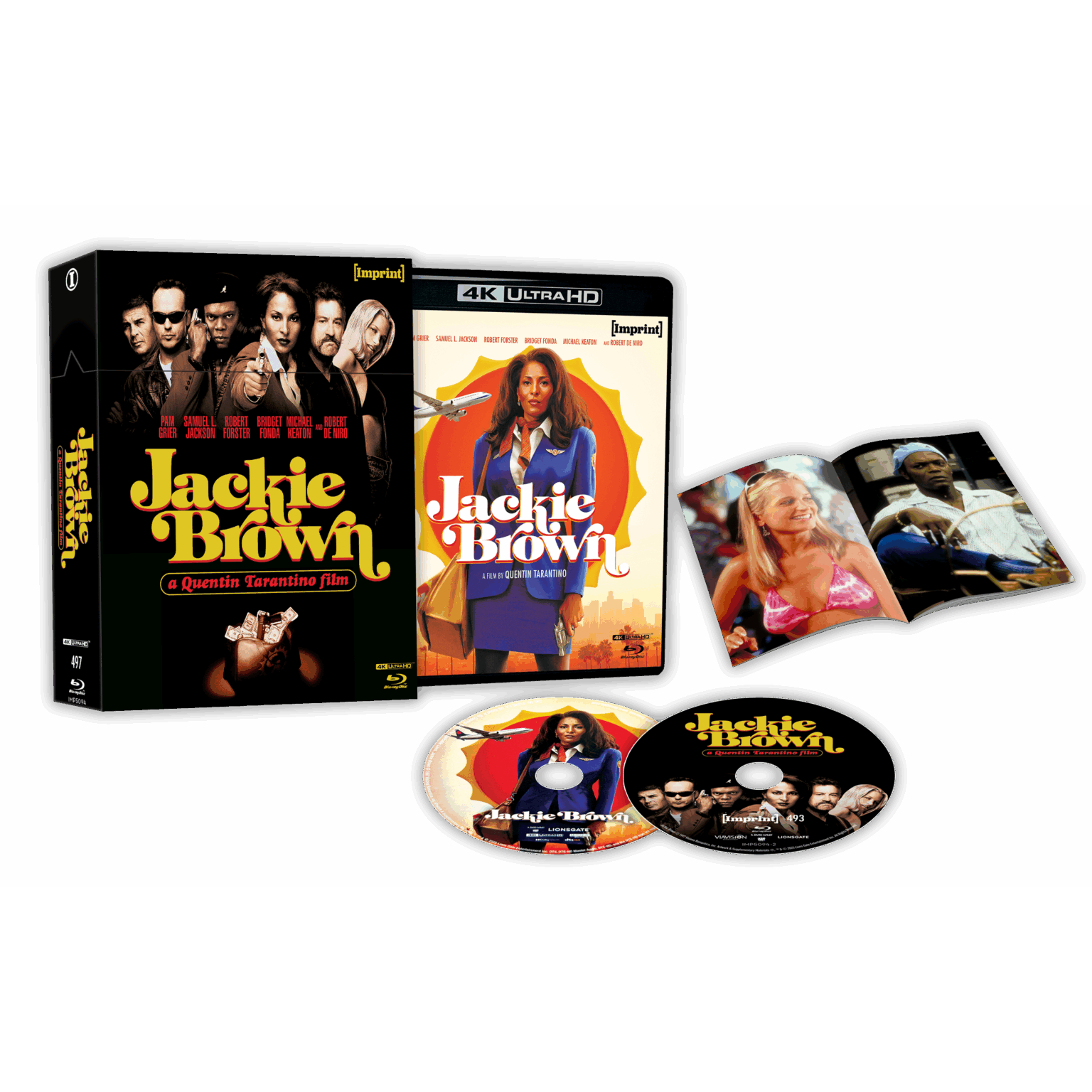 Jackie Brown 1997: Limited Edition 4K UHD Blu-ray Hardbox Pre-Order