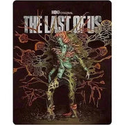 The Last Of Us Season 1 UK Limited Edition Steelbook 4K Ultra HD cover featuring a dark, intricate fungal-infected figure design