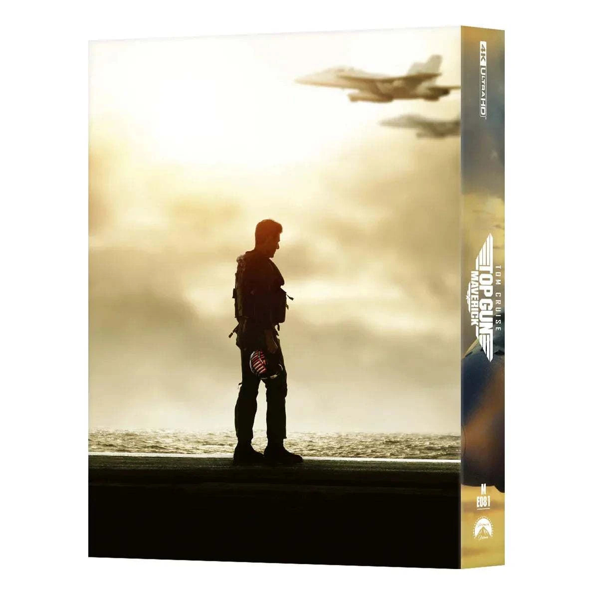 Top Gun: Maverick 4K UHD and Blu-Ray steelbook edition with exclusive glossy finish and bonus features