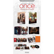 Once Limited Edition Steelbook Blu-Ray and CD Lenticular Full Slip with extras showcasing movie scenes and soundtrack discs