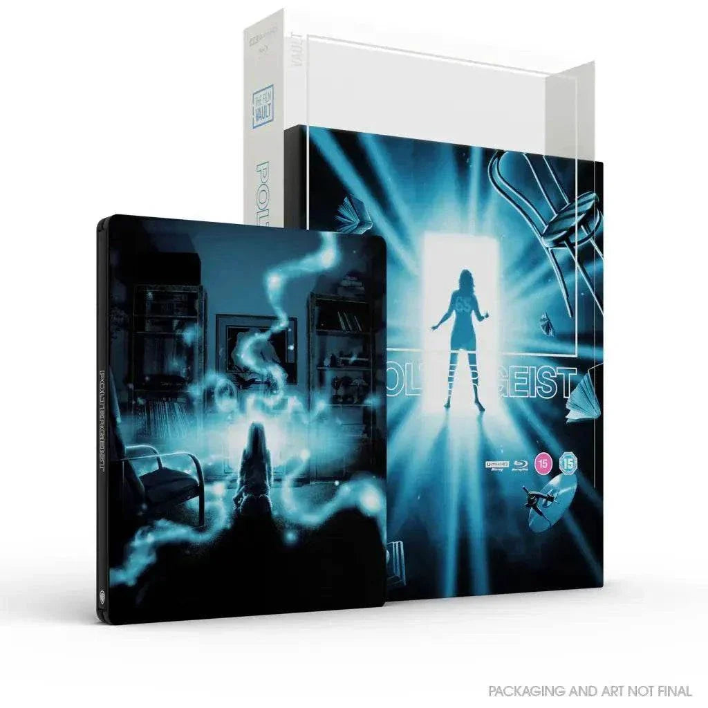 Poltergeist The Film Vault Special Edition 4K Ultra HD and Blu-Ray steelbook with slipbox packaging