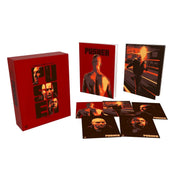 The Pusher Trilogy limited edition 4K Ultra HD box set with rigid slipcase, art cards, and book featuring new artwork and essays