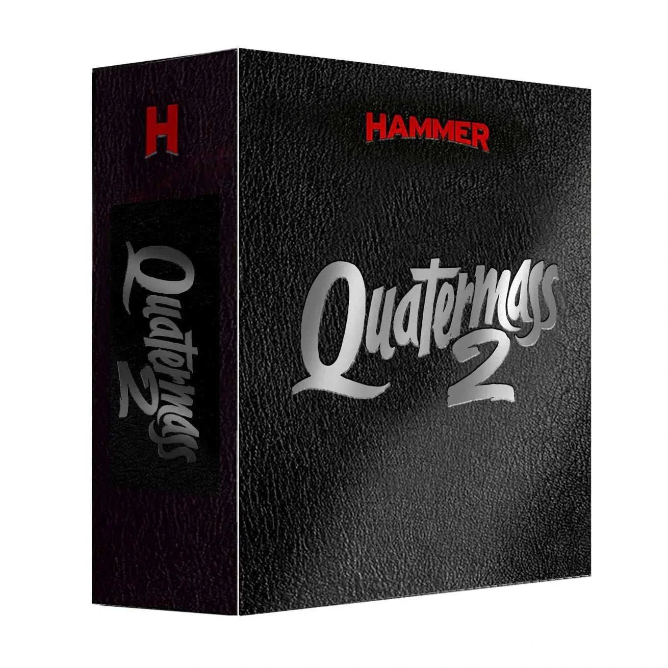 Quatermass 2 limited collectors edition 4K Ultra HD and Blu-Ray set in black leather-feel slipcase with silver and red lettering