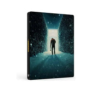The Shining 4K Ultra HD Blu-Ray Steelbook with slipbox featuring snowy hedge maze cover art