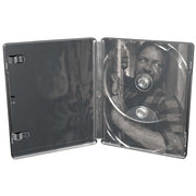PRE-ORDER: Speak No Evil 2024 Limited Edition UK Steelbook 4K Ultra HD + Blu-Ray open case showing black and white image inside