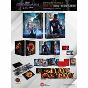 Spider-Man No Way Home limited edition 4K UHD and Blu-Ray steelbook with four slipcovers and exclusive collectible packaging