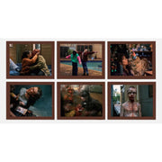 Six collectible postcards featuring scenes from the horror film Bring Her Back 4K UHD with behind the scenes photography