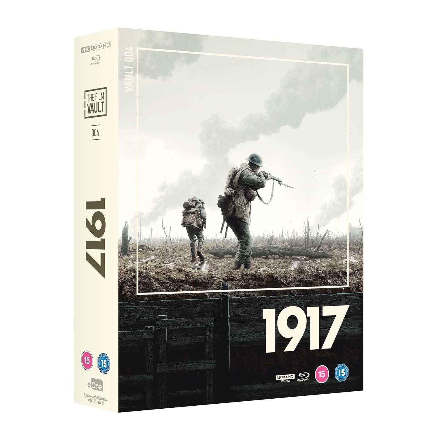 1917 The Film Vault Special Edition 4K Ultra HD Blu-Ray Digipack with collectible art and extras