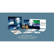 Corpse Bride 2005 Collector's Edition steelbook 4K Ultra HD and Blu-Ray set with rigid slipcase, posters, art cards, storyboard sketches, zine, and stickers