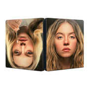 The Housemaid 2025 4K UHD Blu-Ray Limited Edition Steelbook cover with Sydney Sweeney and Amanda Seyfried