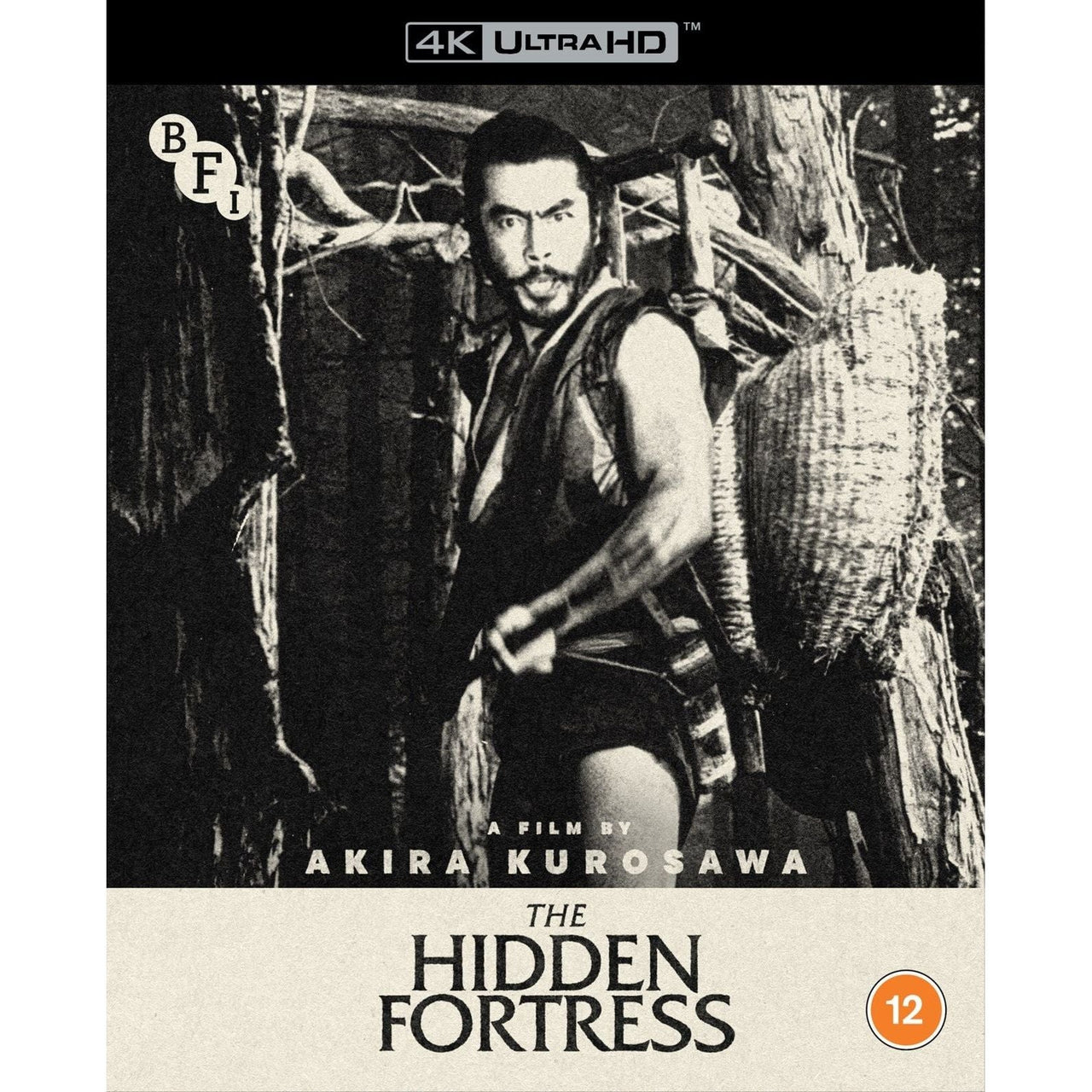 PRE-ORDER: The Hidden Fortress 4K Ultra HD Blu-ray cover.