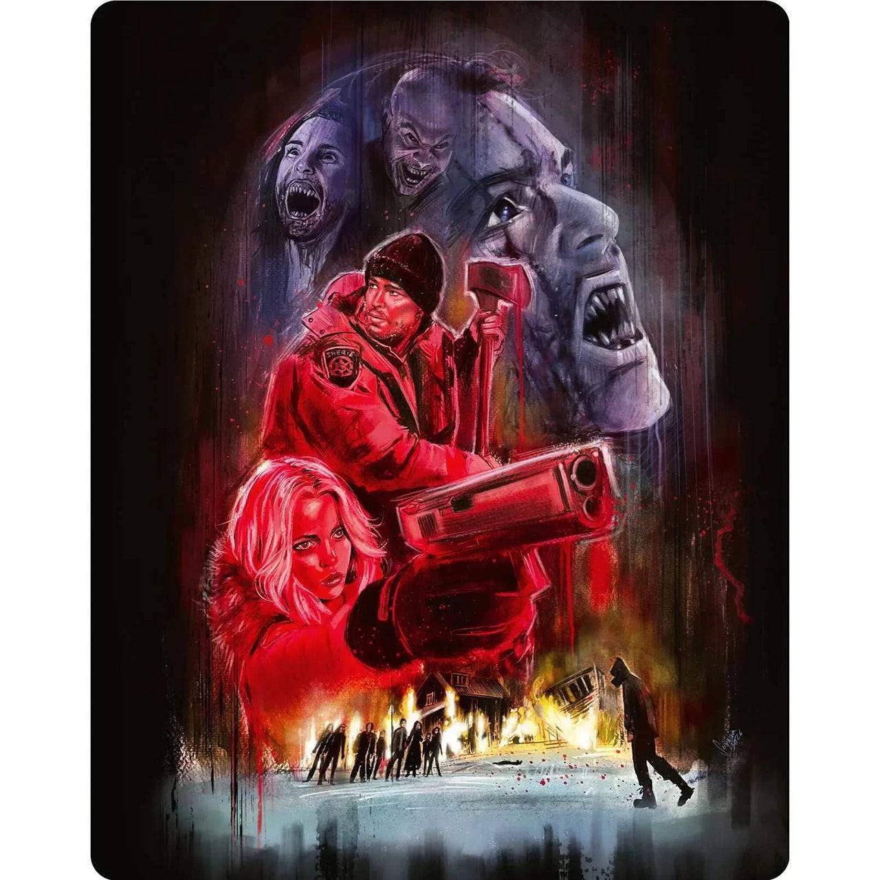 30 Days Of Night Limited Edition Steelbook 4K UHD and Blu-Ray with exclusive artwork and bonus features