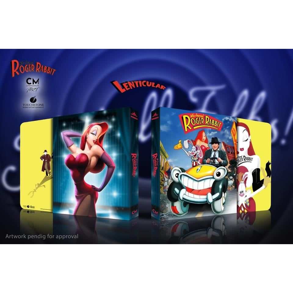 Who Framed Roger Rabbit 4K UHD and Blu-Ray limited edition CineMuseum Art box set with lenticular cover and extras