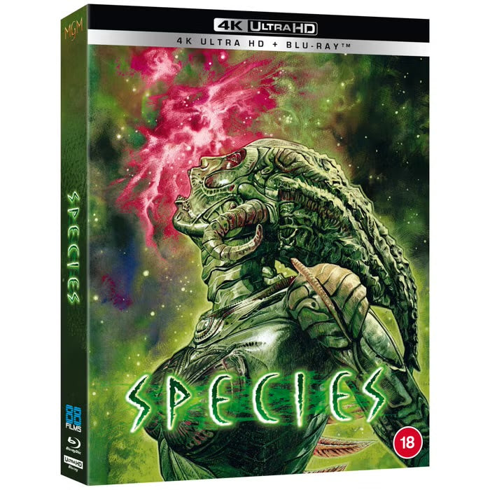 Species Limited Deluxe Collectors Edition 4K Ultra HD + Blu-Ray (REGION FREE/REGION B)