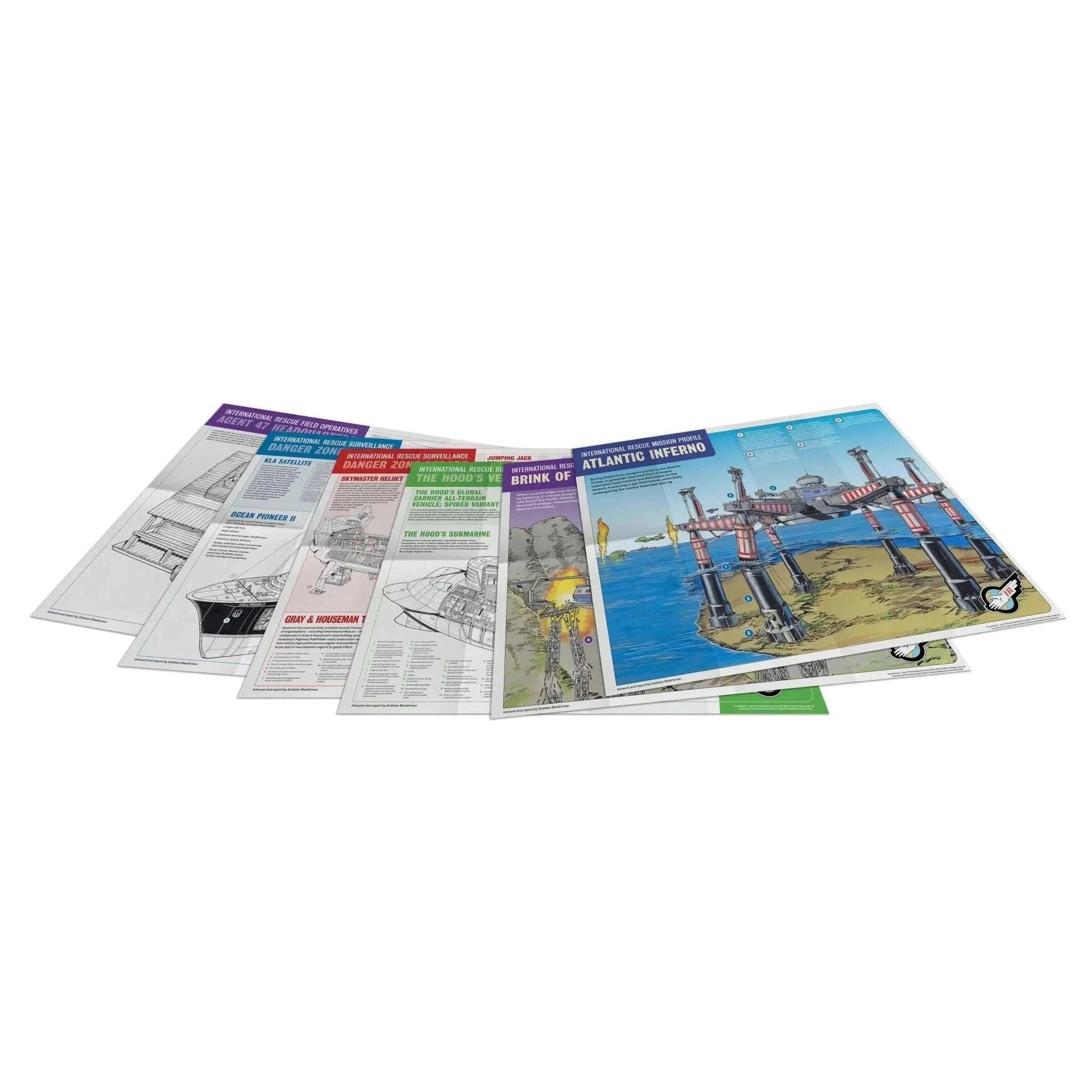 Thunderbirds The Complete Series 11-disc Blu-ray collector's edition with episode guides and exclusive artwork posters