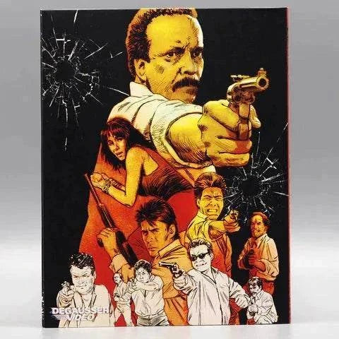 Degausser Video - 38 Especial Blu-Ray with illustrated cover featuring action-packed scenes.