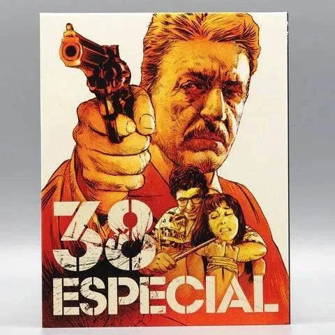 Degausser Video 38 Especial Blu-Ray with slipcover featuring dramatic artwork of characters.