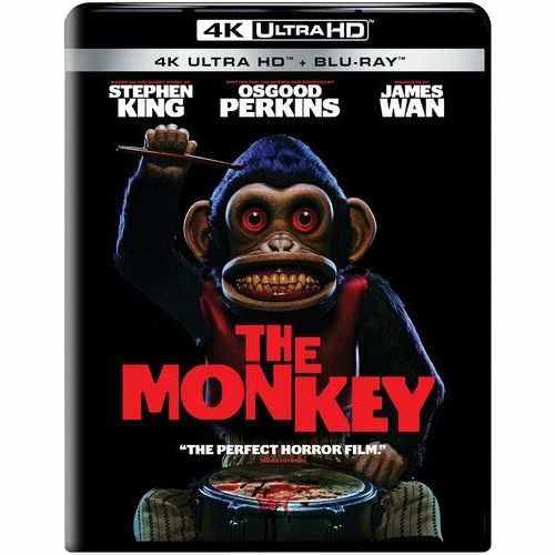The Monkey 4K UHD + Blu-Ray Standard Edition with slipcover.