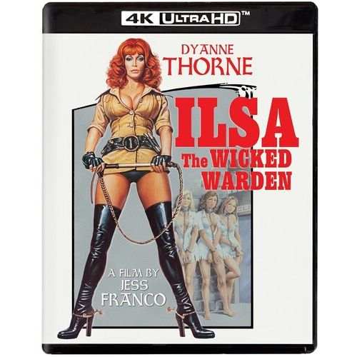 PRE-ORDER Ilsa, The Wicked Warden 4K UHD and Blu-Ray with slipcover release details and special features