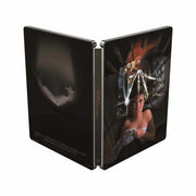 A Nightmare On Elm Street 1 to 7 Limited Edition Steelbook 4K Ultra HD and Blu-Ray set with new artwork and steel outer case