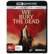 We Bury the Dead 2025 4K UHD Blu-Ray limited edition slipcover preorder cover art