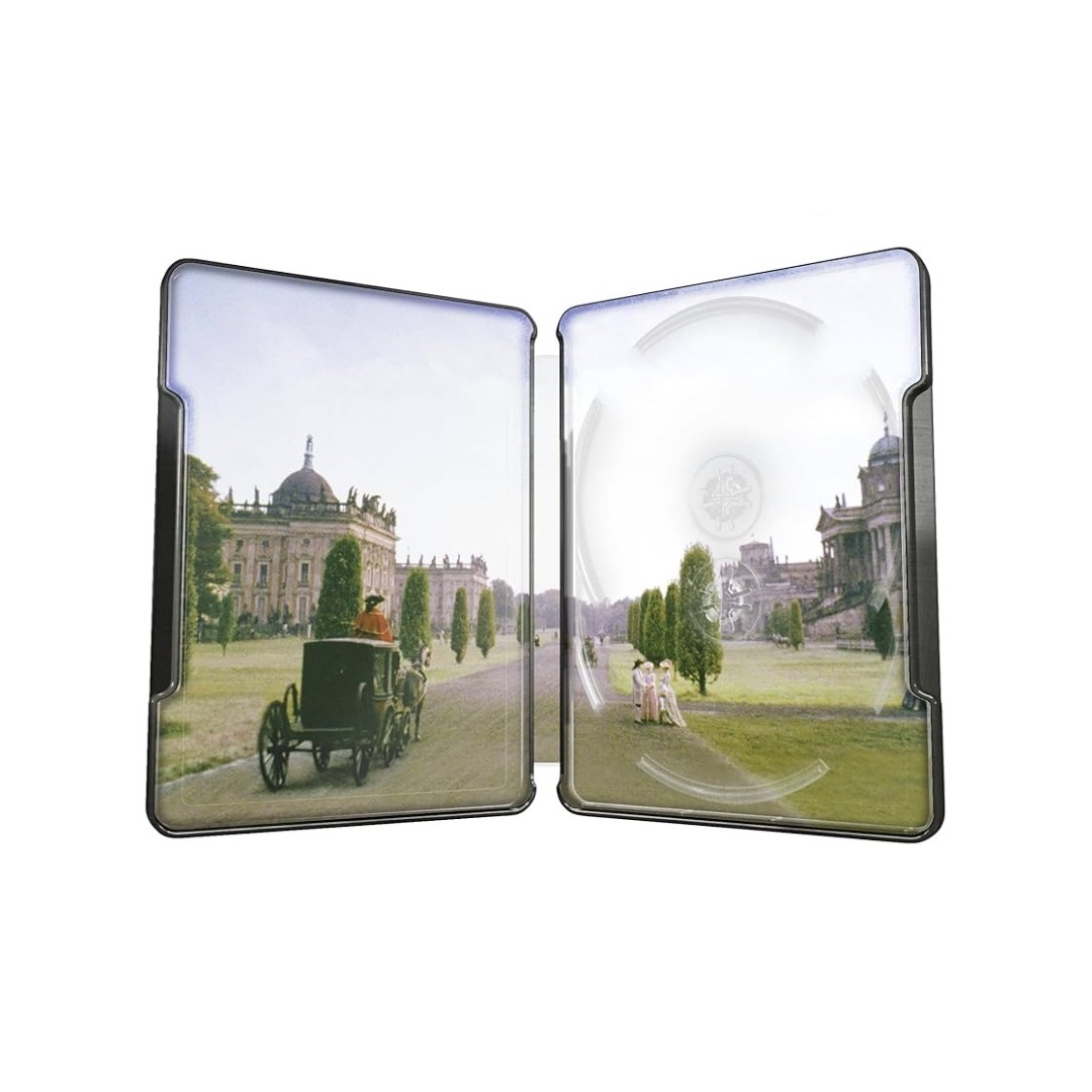 Barry Lyndon Limited Edition UK Steelbook 4K Ultra HD and Blu-Ray empty case with historic landscape artwork