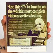 AGFA Mystery Mixtape Vault with slipcover, featuring vintage VHS collection from American Genre Film Archive.