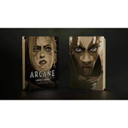 Arcane League of Legends Season Two Limited Edition Steelbook with character artwork on cover and back