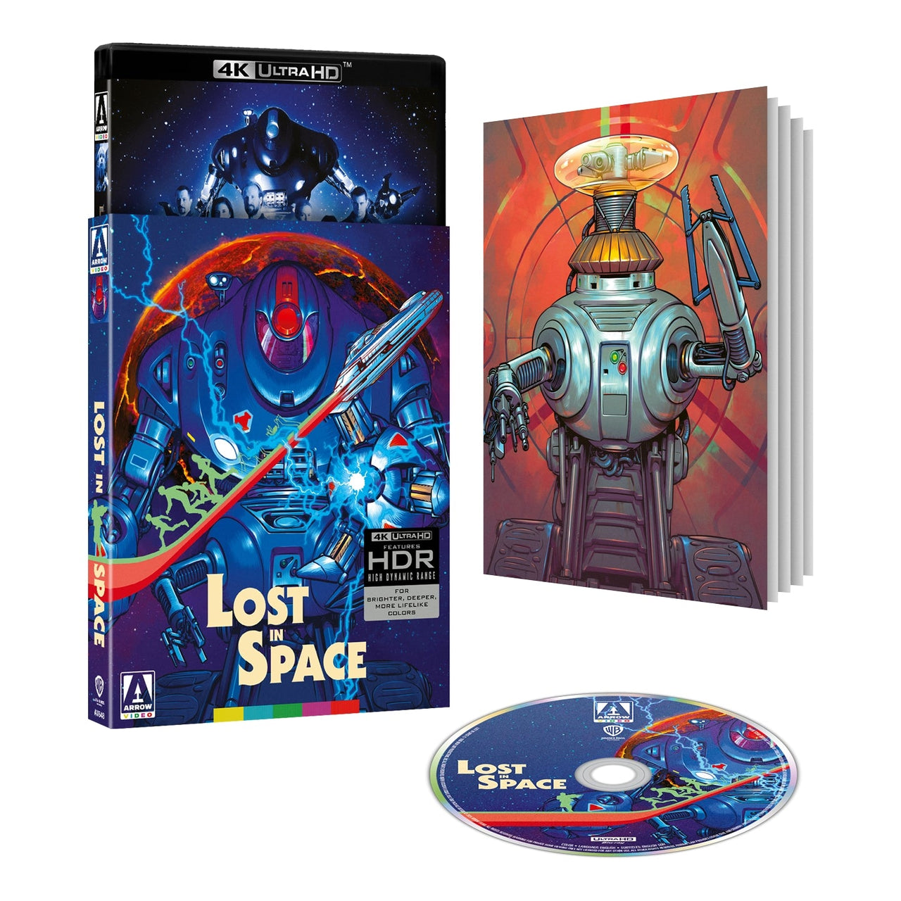 Lost In Space 4K UHD with slipcover and booklet, pre-order edition.