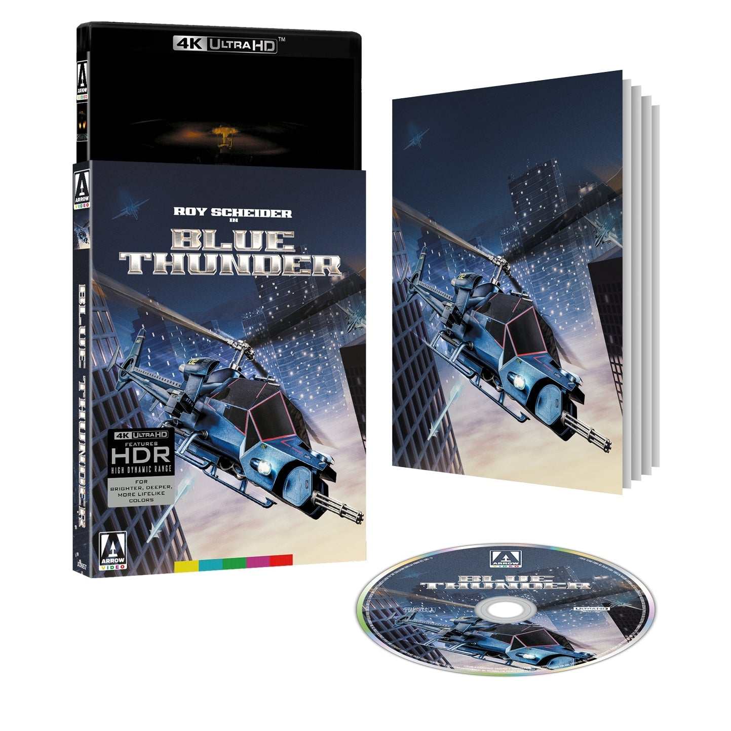 Blue Thunder Limited Edition 4K UHD with slipcover and booklet pre-order box set