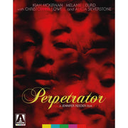Perpetrator Limited Edition Blu-Ray cover featuring multiple red-toned faces and golden title text.