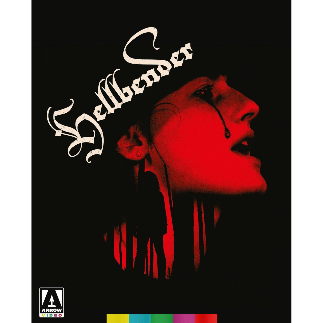Hellbender Limited Edition Blu-Ray with slipcover and booklet featuring horror-themed artwork.