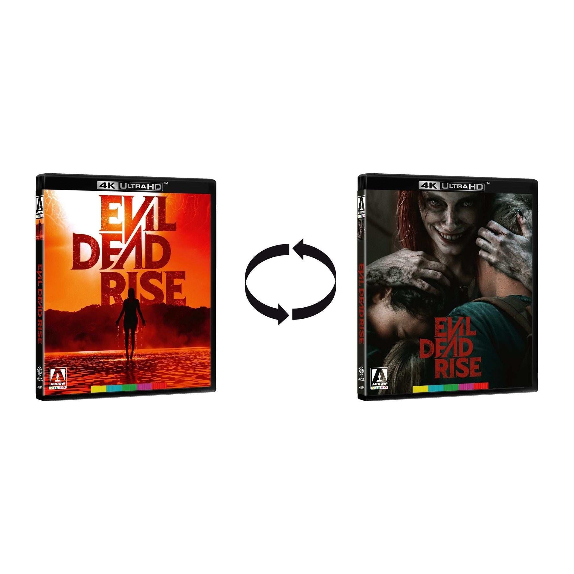Evil Dead Rise 4K UHD limited edition with reversible slipcover and extras by Arrow Video US