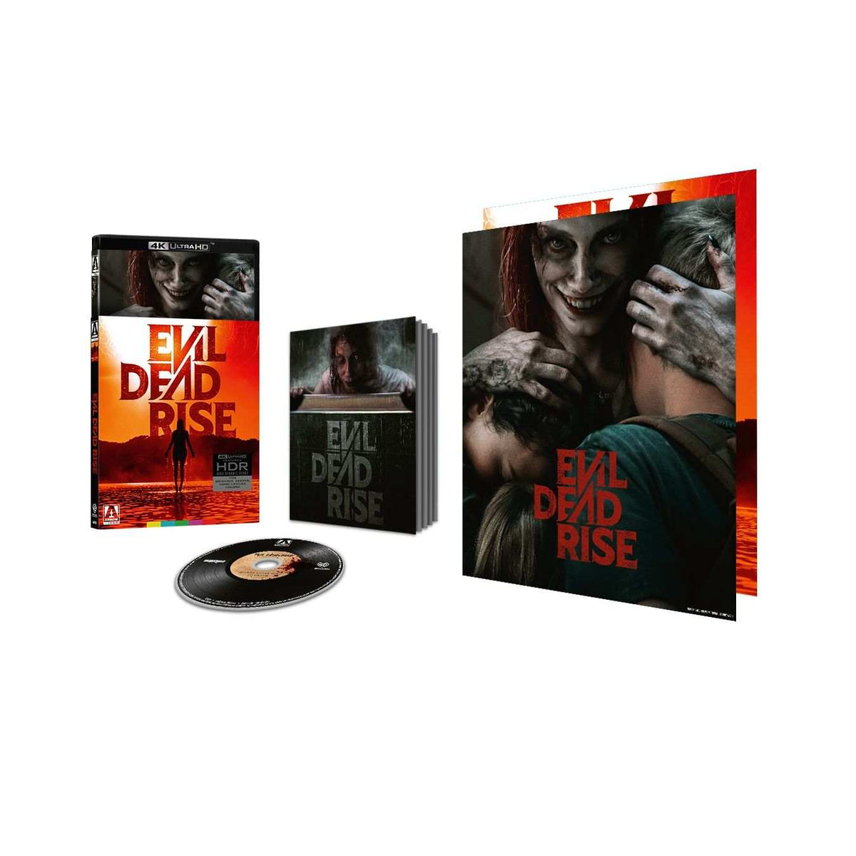 Evil Dead Rise Collection Evil Dead Rise 4K UHD w/ Slipcover + Extras - Arrow Video US