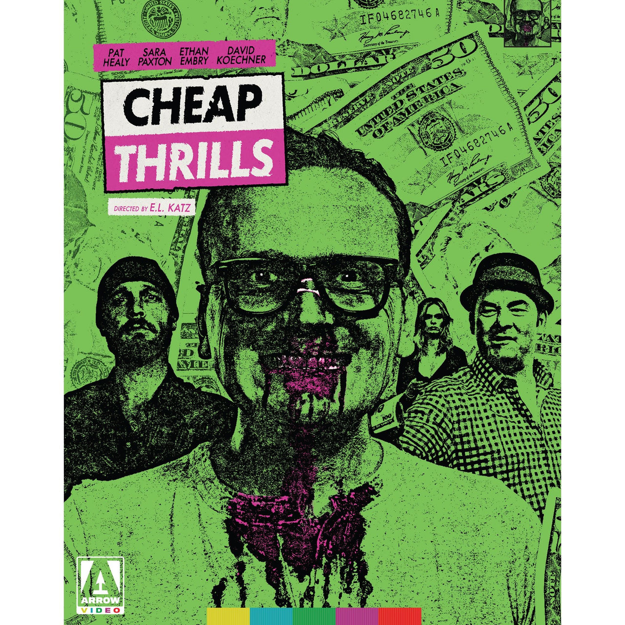 PRE-ORDER: Cheap Thrills Blu-Ray w/ Slipcover + Extras (Arrow Video US)