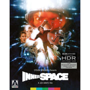 Innerspace Limited Edition 4K UHD slipcase with extras by Arrow Video US pre-order release packaging
