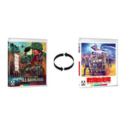 G.I. Samurai Limited Edition Blu-Ray with slipcover and booklet pre-order cover art