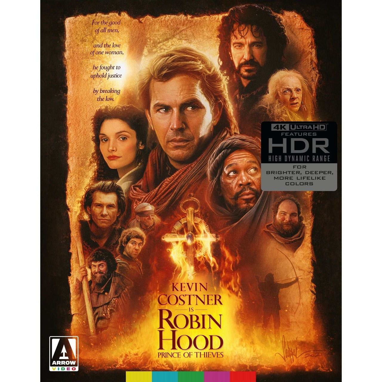 Robin Hood: Prince Of Thieves Limited Edition 4K UHD slipcase and extras pre-order box set