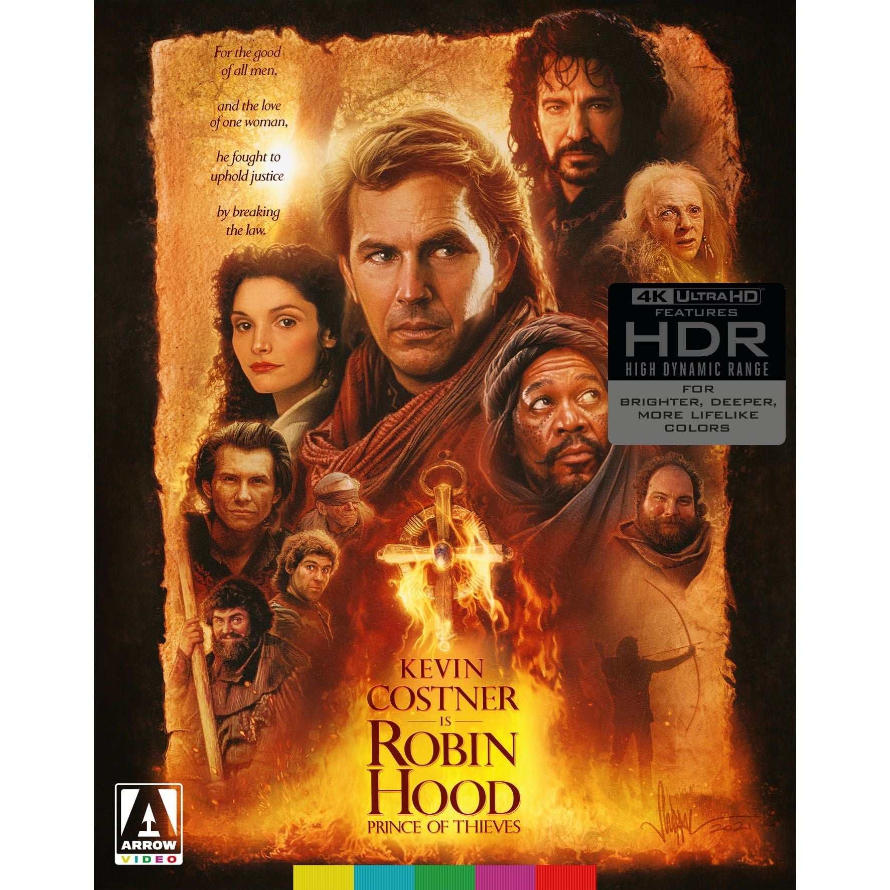 Robin Hood: Prince Of Thieves Limited Edition 4K UHD slipcase and extras pre-order box set