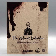 Shudder The Advent Calendar Blu-Ray with limited edition blood-splattered slipcover and horror-themed design