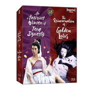 Limited edition Blu-ray hardbox set of Amorous Woman of Tang Dynasty and The Reincarnation of Golden Lotus by Imprint Asia.